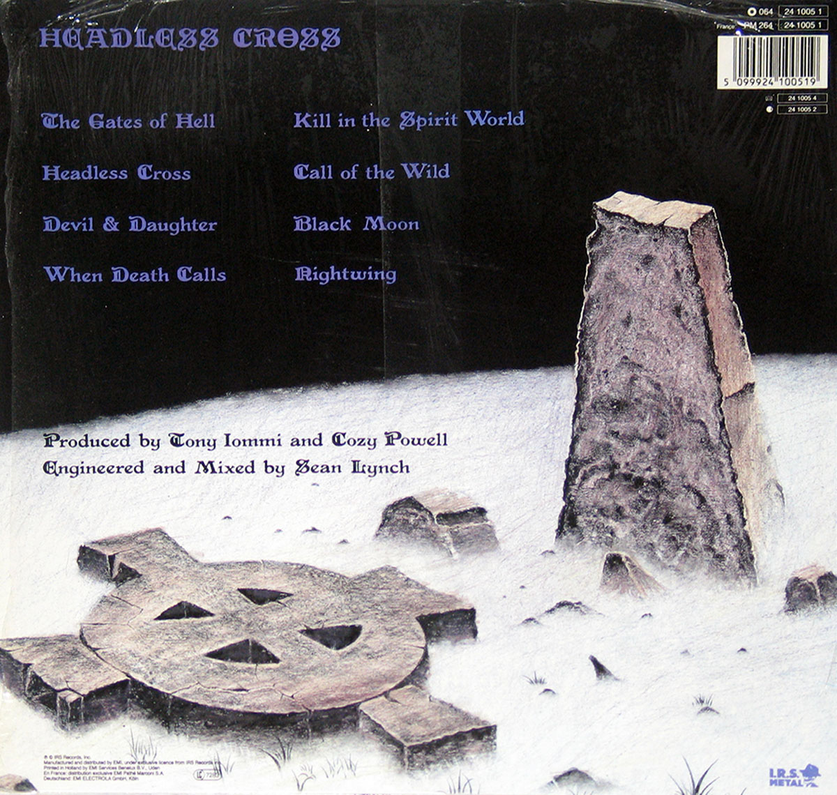 High Resolution Photo black sabbath headless cross 